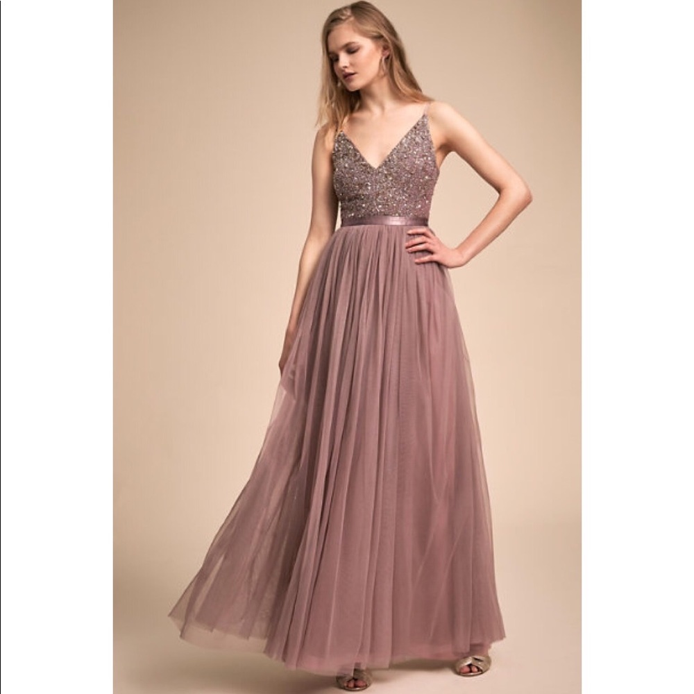 VIOLET GRAY FORMAL DRESS ~ BHLDN